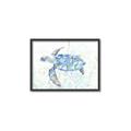 Picture of Sea Turtle I  _GroupedProduct_Rectangle_Landscape_Canvas_Framed_