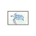 Picture of Sea Turtle I  _GroupedProduct_Rectangle_Landscape_Canvas_Framed_