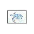 Picture of Sea Turtle I  _GroupedProduct_Rectangle_Landscape_Canvas_Framed_