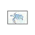 Picture of Sea Turtle I  _GroupedProduct_Rectangle_Landscape_Canvas_Framed_