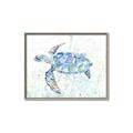 Picture of Sea Turtle I  _GroupedProduct_Rectangle_Landscape_Canvas_Framed_