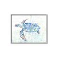 Picture of Sea Turtle I  _GroupedProduct_Rectangle_Landscape_Canvas_Framed_
