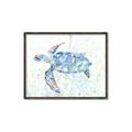 Picture of Sea Turtle I  _GroupedProduct_Rectangle_Landscape_Canvas_Framed_