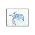 Picture of Sea Turtle I  _GroupedProduct_Rectangle_Landscape_Canvas_Framed_