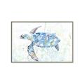 Picture of Sea Turtle I  _GroupedProduct_Rectangle_Landscape_Canvas_Framed_