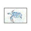 Picture of Sea Turtle I  _GroupedProduct_Rectangle_Landscape_Canvas_Framed_