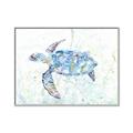 Picture of Sea Turtle I  _GroupedProduct_Rectangle_Landscape_Canvas_Framed_
