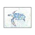 Picture of Sea Turtle I  _GroupedProduct_Rectangle_Landscape_Canvas_Framed_