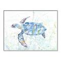 Picture of Sea Turtle I  _GroupedProduct_Rectangle_Landscape_Canvas_Framed_