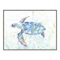 Picture of Sea Turtle I  _GroupedProduct_Rectangle_Landscape_Canvas_Framed_