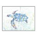 Picture of Sea Turtle I  _GroupedProduct_Rectangle_Landscape_Canvas_Framed_