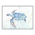 Picture of Sea Turtle I  _GroupedProduct_Rectangle_Landscape_Canvas_Framed_