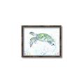 Picture of Sea Turtle II  _GroupedProduct_Rectangle_Landscape_Canvas_Framed_