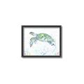 Picture of Sea Turtle II  _GroupedProduct_Rectangle_Landscape_Canvas_Framed_