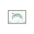 Picture of Sea Turtle II  _GroupedProduct_Rectangle_Landscape_Canvas_Framed_