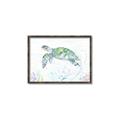 Picture of Sea Turtle II  _GroupedProduct_Rectangle_Landscape_Canvas_Framed_
