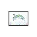 Picture of Sea Turtle II  _GroupedProduct_Rectangle_Landscape_Canvas_Framed_
