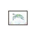 Picture of Sea Turtle II  _GroupedProduct_Rectangle_Landscape_Canvas_Framed_
