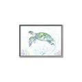 Picture of Sea Turtle II  _GroupedProduct_Rectangle_Landscape_Canvas_Framed_