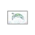 Picture of Sea Turtle II  _GroupedProduct_Rectangle_Landscape_Canvas_Framed_