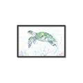 Picture of Sea Turtle II  _GroupedProduct_Rectangle_Landscape_Canvas_Framed_