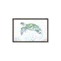 Picture of Sea Turtle II  _GroupedProduct_Rectangle_Landscape_Canvas_Framed_