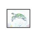 Picture of Sea Turtle II  _GroupedProduct_Rectangle_Landscape_Canvas_Framed_