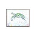 Picture of Sea Turtle II  _GroupedProduct_Rectangle_Landscape_Canvas_Framed_