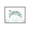 Picture of Sea Turtle II  _GroupedProduct_Rectangle_Landscape_Canvas_Framed_