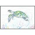 Picture of Sea Turtle II  _GroupedProduct_Rectangle_Landscape_Canvas_Framed_