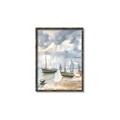 Picture of Boats Landing ll _GroupedProduct_Rectangle_Portrait_Canvas_Framed_