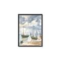 Picture of Boats Landing ll _GroupedProduct_Rectangle_Portrait_Canvas_Framed_