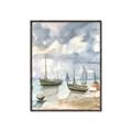 Picture of Boats Landing ll _GroupedProduct_Rectangle_Portrait_Canvas_Framed_