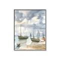 Picture of Boats Landing ll _GroupedProduct_Rectangle_Portrait_Canvas_Framed_