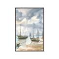 Picture of Boats Landing ll _GroupedProduct_Rectangle_Portrait_Canvas_Framed_