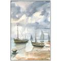 Picture of Boats Landing ll _GroupedProduct_Rectangle_Portrait_Canvas_Framed_