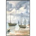 Picture of Boats Landing ll _GroupedProduct_Rectangle_Portrait_Canvas_Framed_