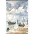 Picture of Boats Landing ll _GroupedProduct_Rectangle_Portrait_Canvas_Framed_