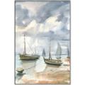 Picture of Boats Landing ll _GroupedProduct_Rectangle_Portrait_Canvas_Framed_