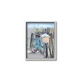 Picture of Blue Bicycle _GroupedProduct_Rectangle_Portrait_Canvas_Framed_
