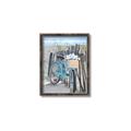 Picture of Blue Bicycle _GroupedProduct_Rectangle_Portrait_Canvas_Framed_