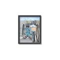 Picture of Blue Bicycle _GroupedProduct_Rectangle_Portrait_Canvas_Framed_