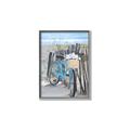 Picture of Blue Bicycle _GroupedProduct_Rectangle_Portrait_Canvas_Framed_