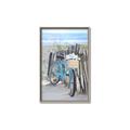 Picture of Blue Bicycle _GroupedProduct_Rectangle_Portrait_Canvas_Framed_