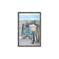 Picture of Blue Bicycle _GroupedProduct_Rectangle_Portrait_Canvas_Framed_