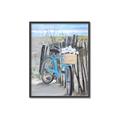 Picture of Blue Bicycle _GroupedProduct_Rectangle_Portrait_Canvas_Framed_