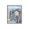 Picture of Blue Bicycle _GroupedProduct_Rectangle_Portrait_Canvas_Framed_