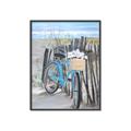 Picture of Blue Bicycle _GroupedProduct_Rectangle_Portrait_Canvas_Framed_