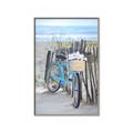 Picture of Blue Bicycle _GroupedProduct_Rectangle_Portrait_Canvas_Framed_