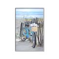 Picture of Blue Bicycle _GroupedProduct_Rectangle_Portrait_Canvas_Framed_